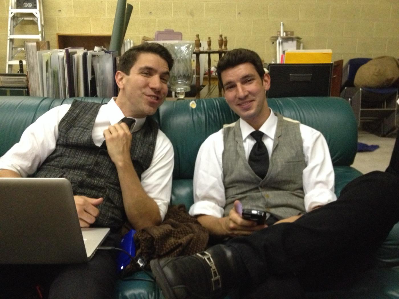 Behind the scenes of the Bye Bye Love shoot