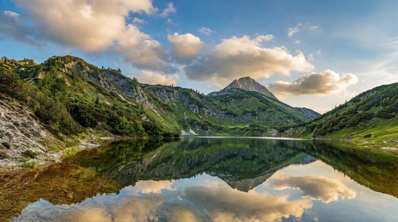 “The Wild Lake” - Der Wildensee on Austria's Death Ridge Trail.