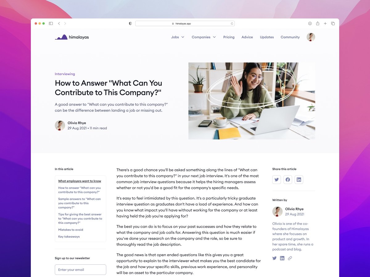 Redesigned our blog to be more helpful to our readers