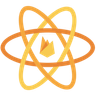 React Native Firebase logo