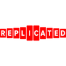 Replicated logo