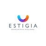 ESTIGIA. The Power of AI. Simple logo