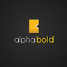 Alphabold logo