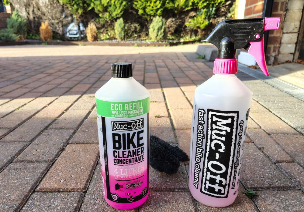 Muc-Off Nano Tech Bike Cleaner and concentrate refill bottle