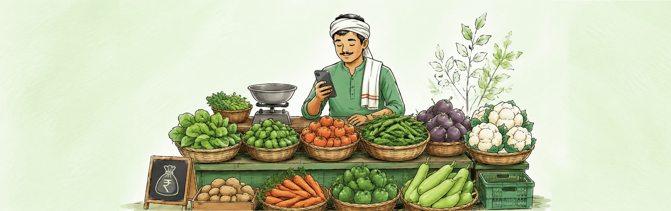 Best App for Vegetable Vendors & Sabzi Walas in India Manage Daily Cash Effortlessly