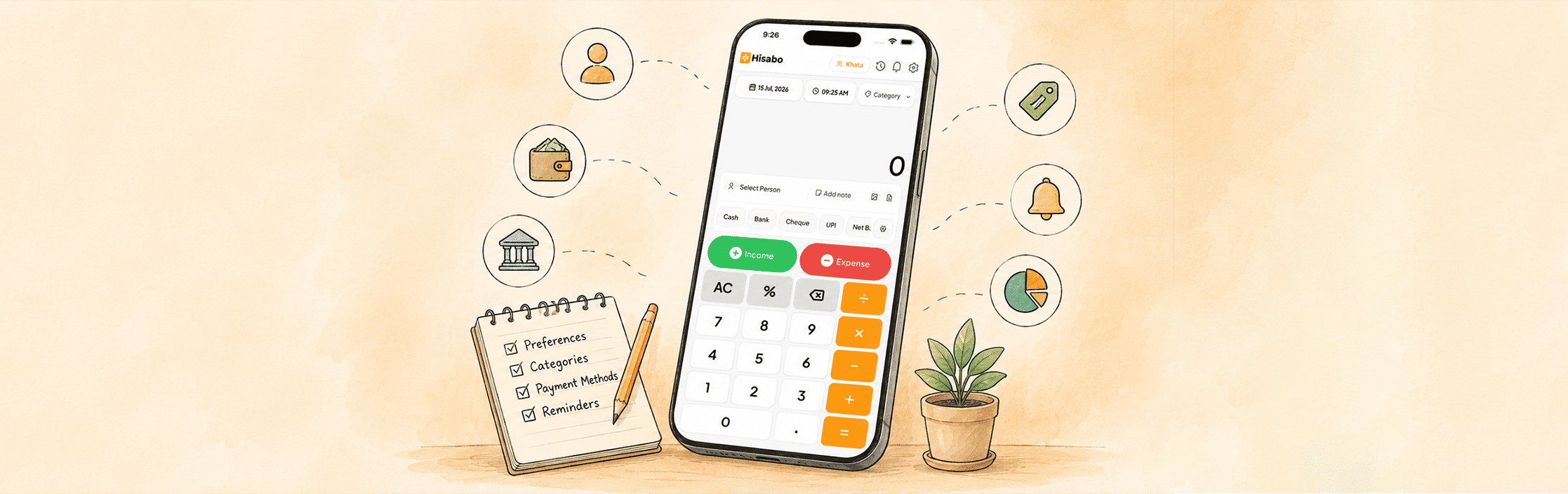 Customizing Hisabo: How to Configure Entry Preferences, Categories, and Reminders