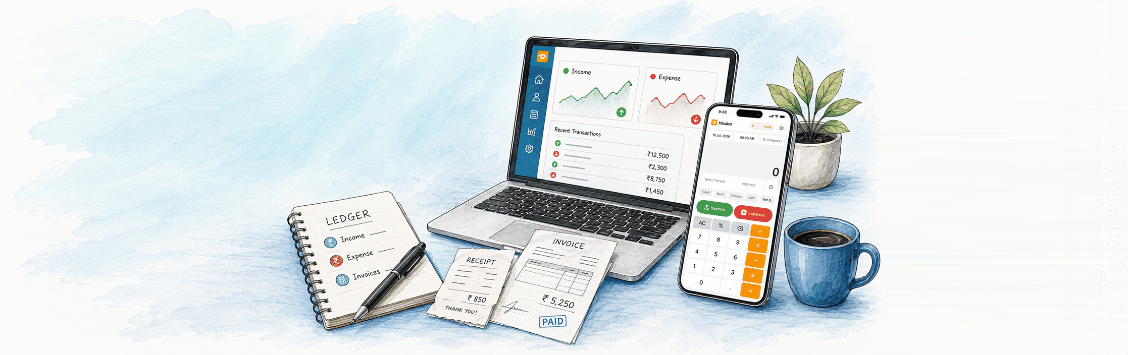 Digital Ledger for Freelancers in India Track Payments, Invoices & Income
