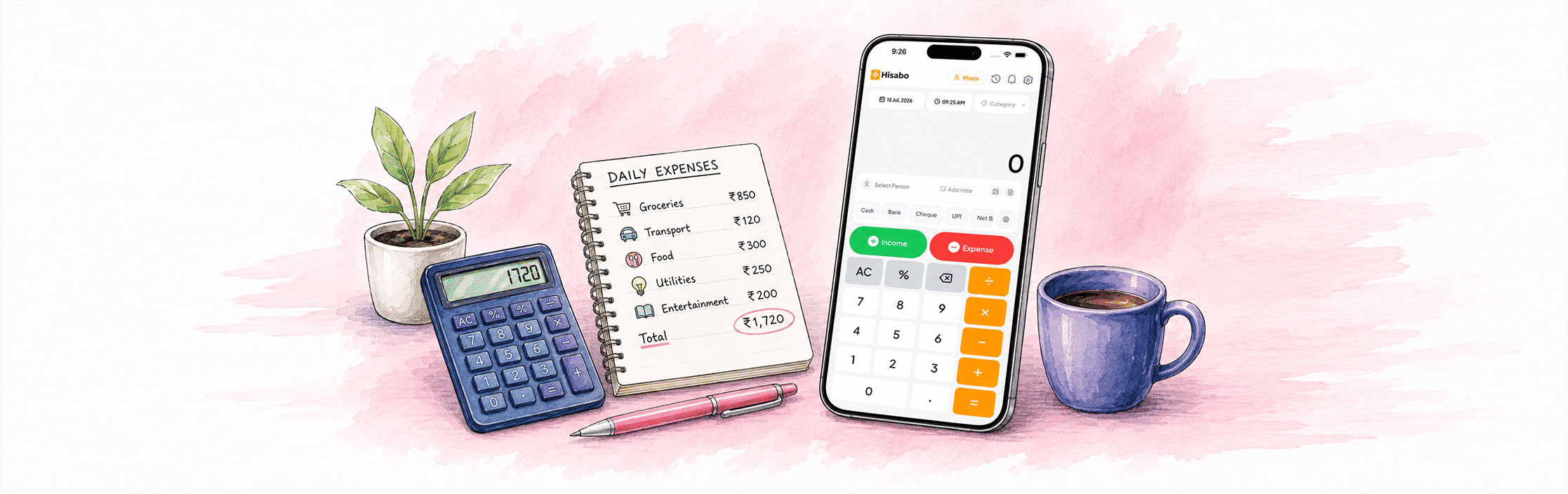 Daily Expense Tracker That Works Like a Calculator The Smarter Way to Track