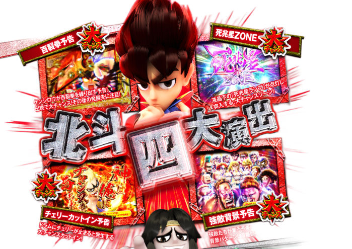 P DD 北斗の拳2 ついでに愛をとりもどせ!! 4大注目演出掲載用