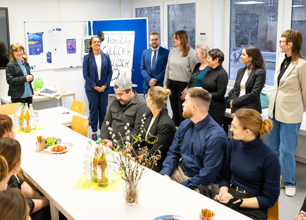Absolvent*innen-Feier an der IB Hochschule für Gesundheit und Soziales