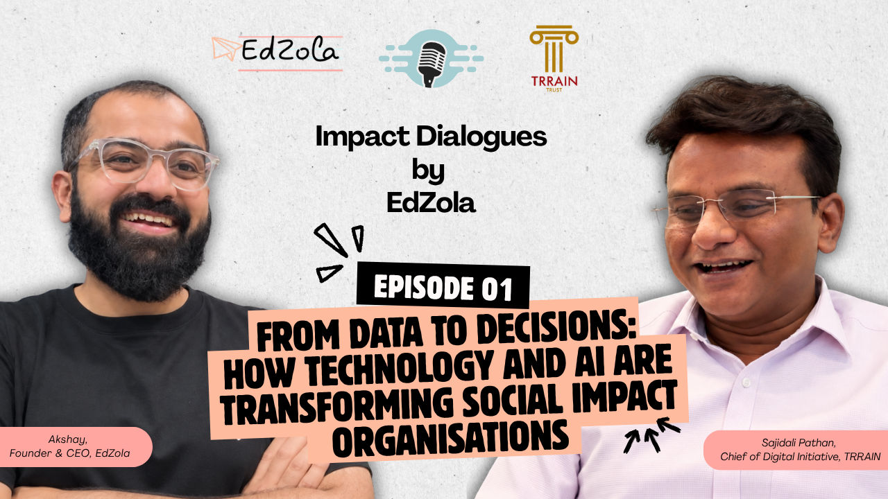 Impact Dialogues by EdZola: Sajidali Pathan of TRRAIN in conversation with Akshay V