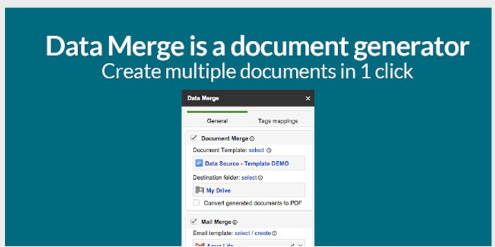 from google sheets to google doc merge