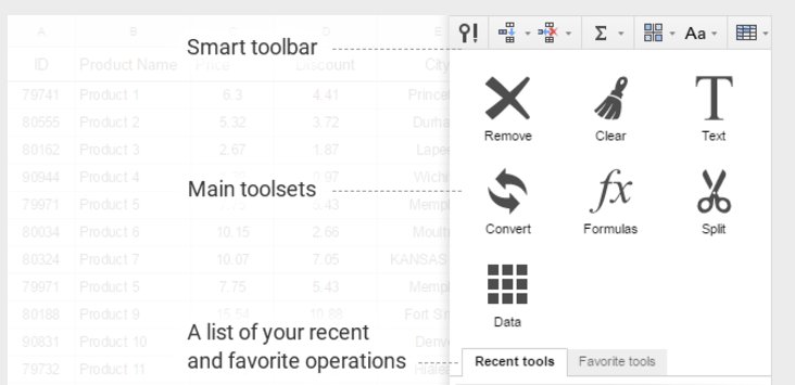 Google Sheets add-ons power tools