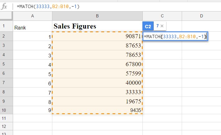 Google Sheets functions 11