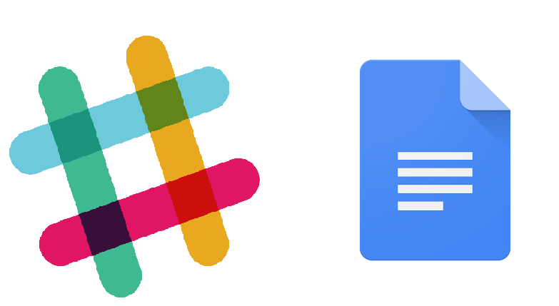 Google docs slack