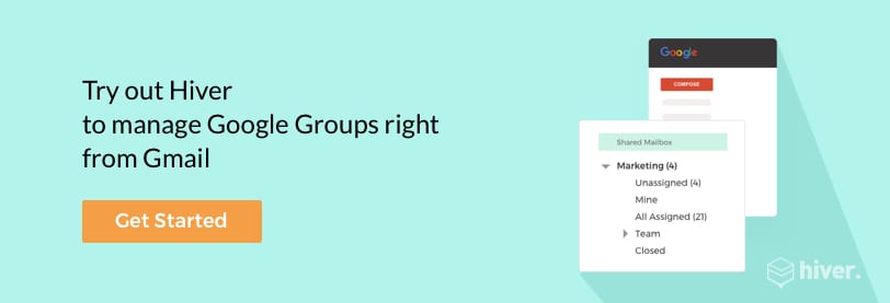 manage google groups