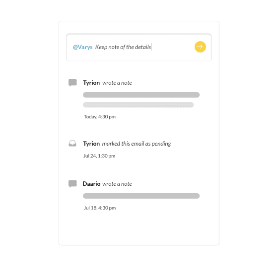 Google Group's Collaborative inbox - Hiver shared notes google-groups-collaborative-inbox