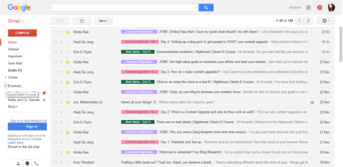 is my google mail inbox or gmail