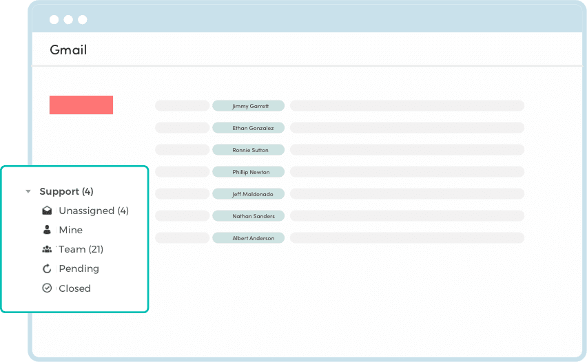 team inbox categories team-inbox
