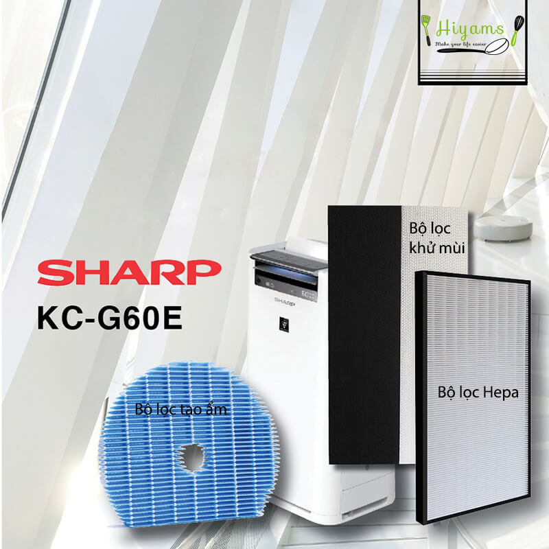 Hướng dẫn vệ sinh máy lọc không khí Sharp 2