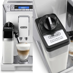 DeLonghi ECAM 45.760.W pha trộn hoàn hảo giữa tỷ lệ sữa và cafe