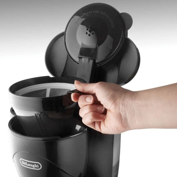 Máy pha cafe DeLonghi ICM2.1B sử dụng bộ lọc vĩnh viễn