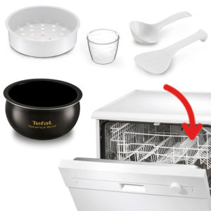Nồi cơm Tefal Easy Rice Plus dễ vệ sinh