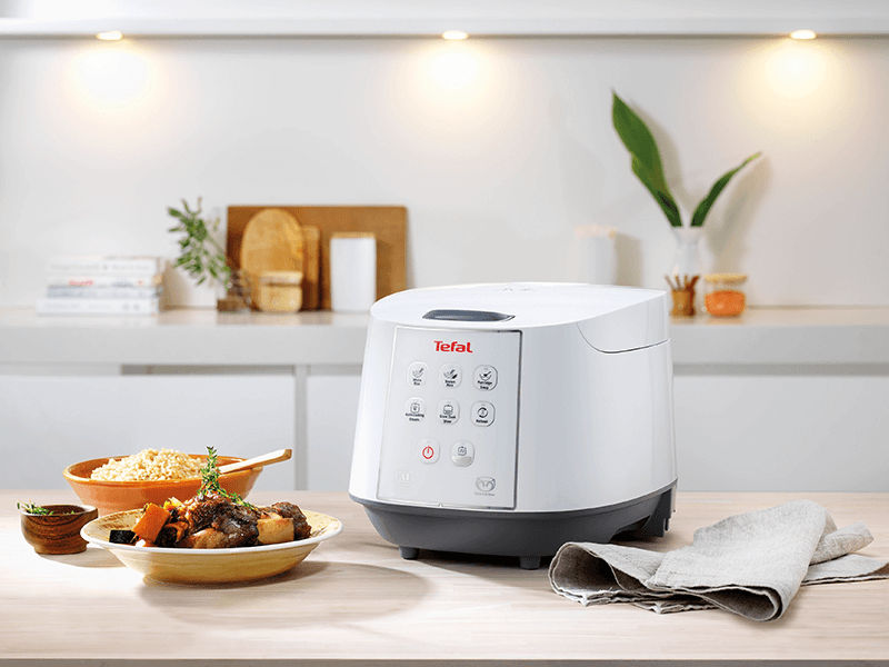 Nồi cơm điện tử Tefal Easy Rice RK732168 dung tích 1.8 lít