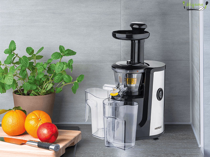 Máy ép trái cây Hafele HS-J32X có khay chứa nguyên liệu