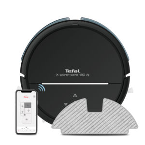 Robot hút bụi lau nhà Tefal RG7865WH - X-plorer Serie 120 AI kết nối Wifi