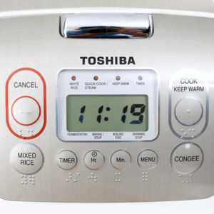 Bảng điều khiển nồi cơm điện tử Toshiba RC-10NMFVN(WT)