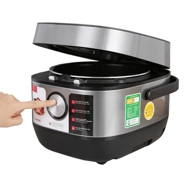 Nồi cơm điện cao tần Toshiba RC-18IP1PV có 13 chương trình nấu cài đặt sẵn