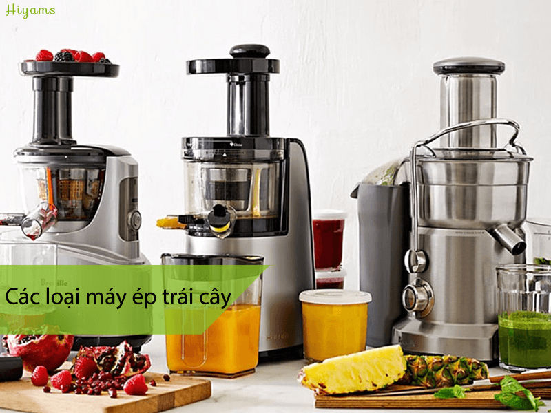 Các loại máy ép trái cây