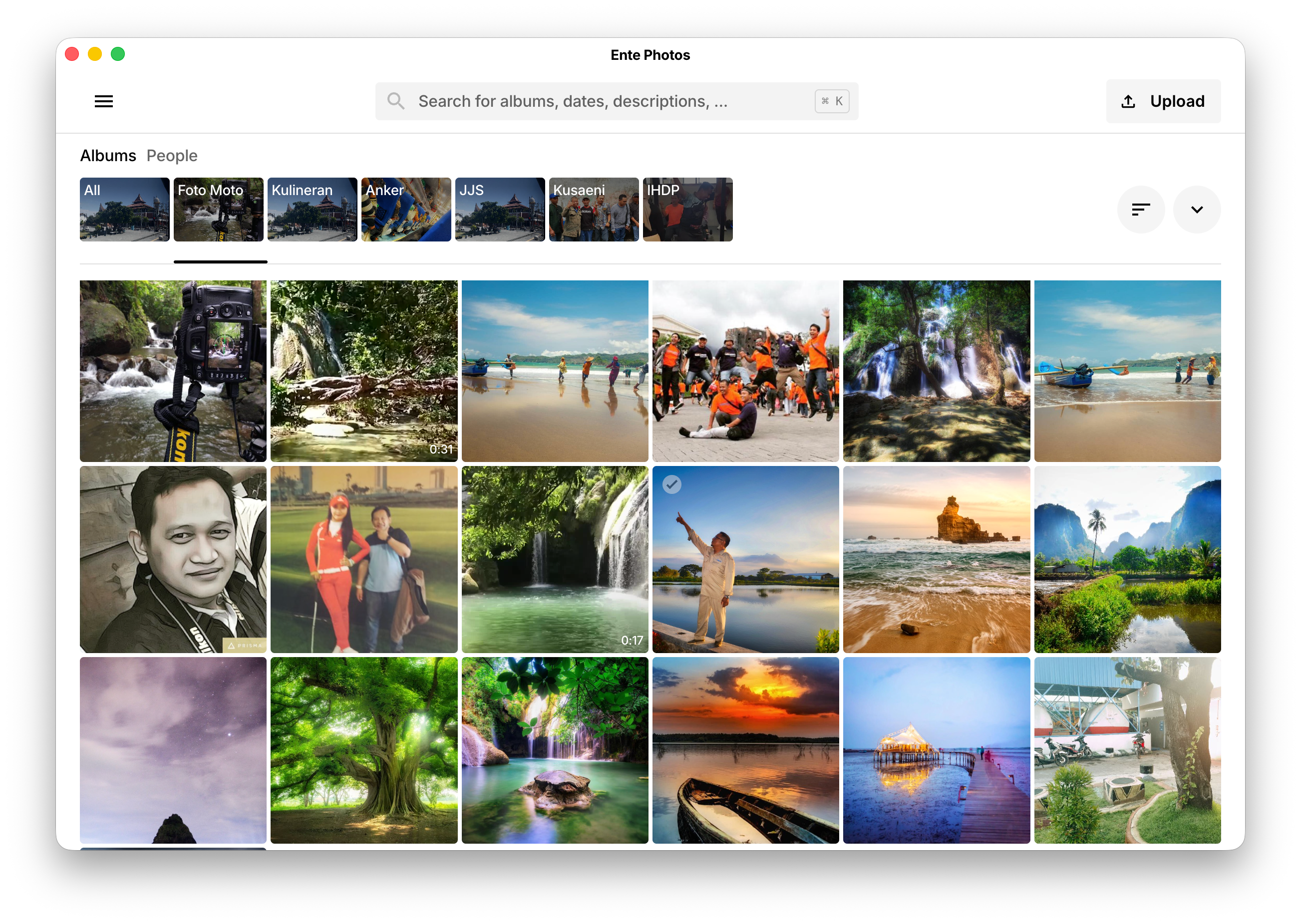 Ente Photos app