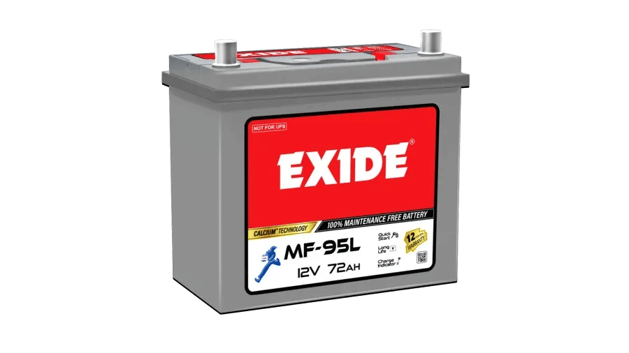 Exide MF-95L 72Ah battery