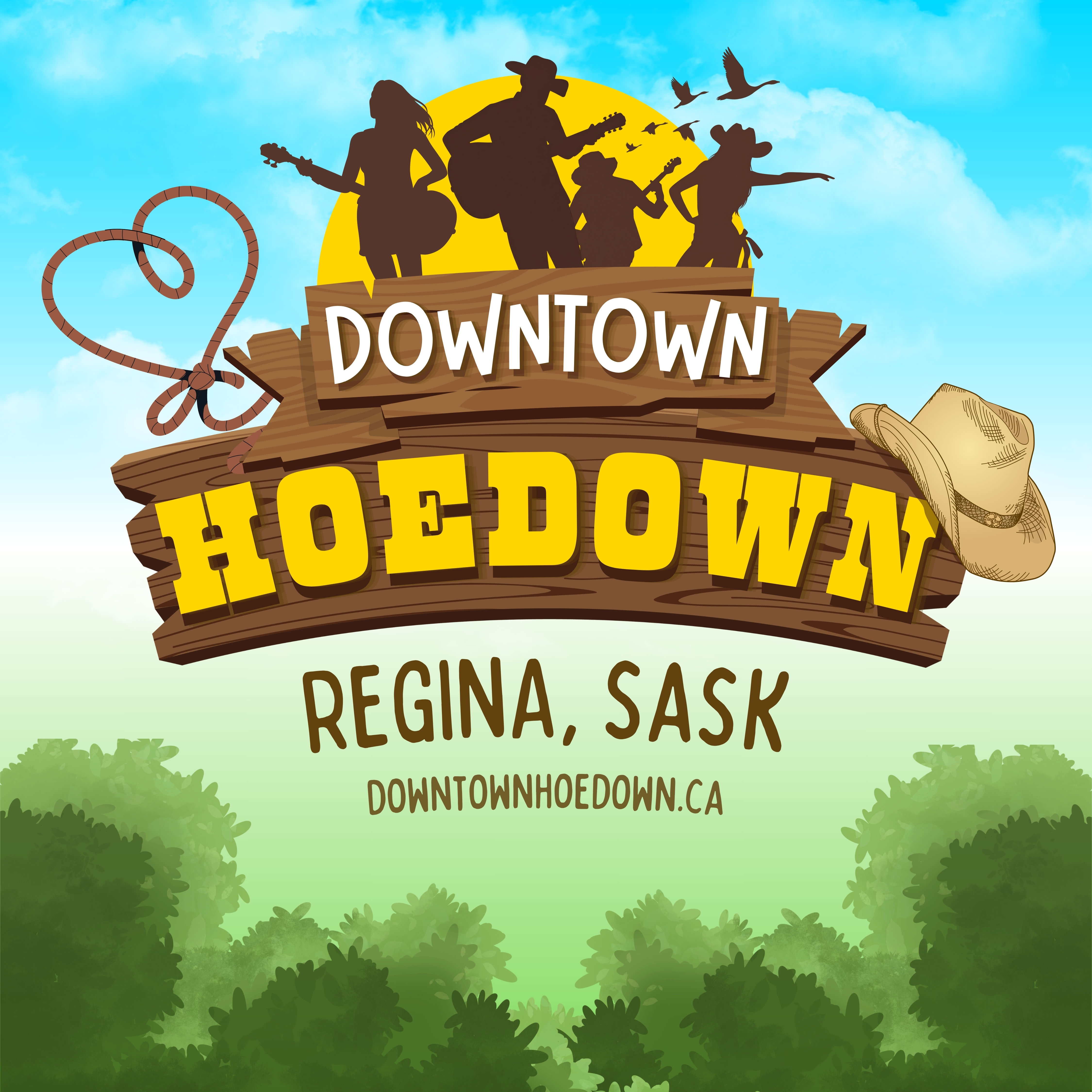 Downtown Hoedown country music festival — Regina, Saskatchewan