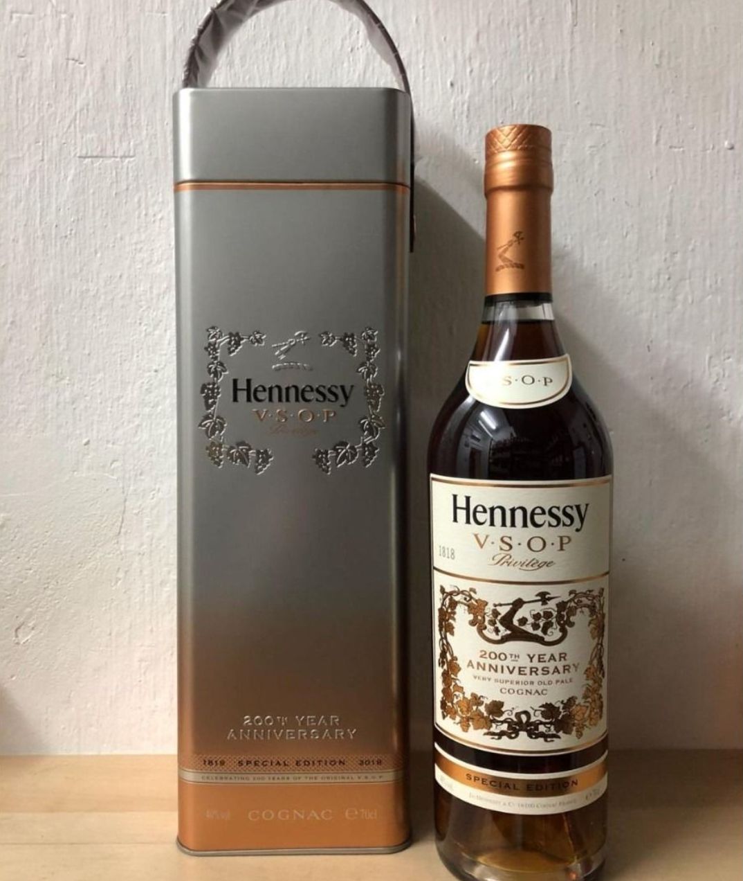 軒尼詩V.S.O.P 200週年紀念版酒瓶