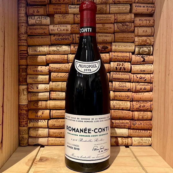 [羅曼尼·康帝 (Romanée-Conti) 葡萄酒瓶的圖片]
