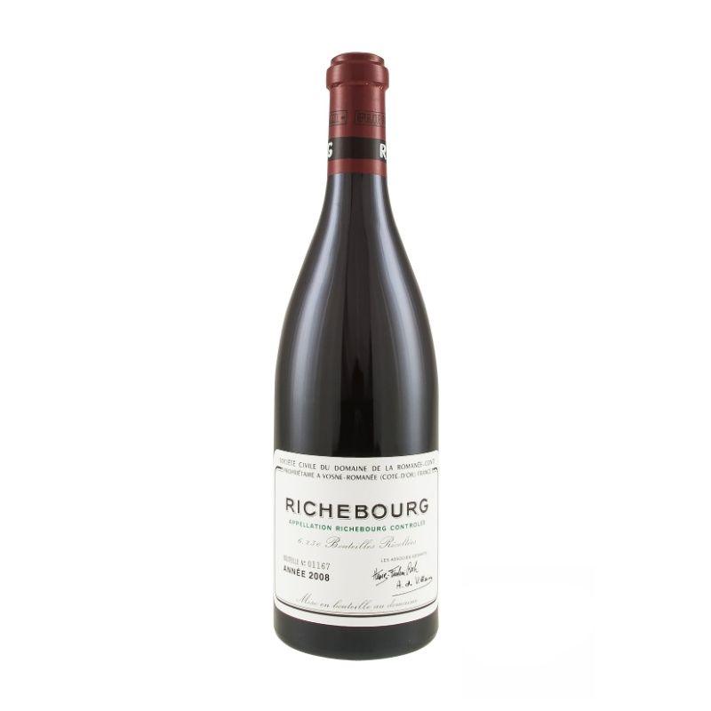 DRC 回收成功案例｜Richebourg (李其堡) 2008｜酒標保存良好｜瓶身乾爽｜液面正常｜已完成驗真交收（匿名案例）