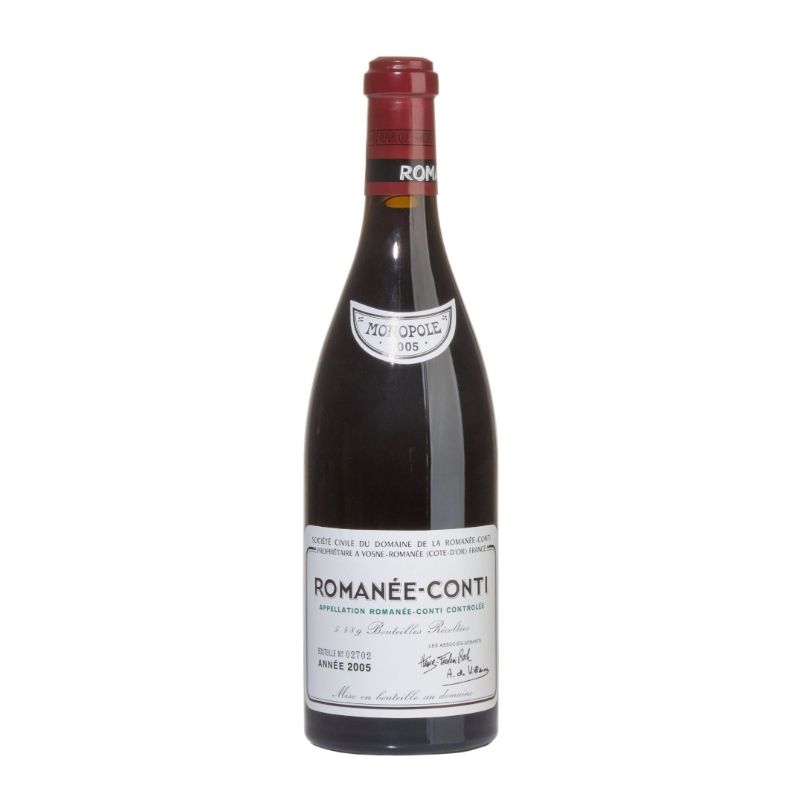 DRC 回收成功案例｜Romanée-Conti (羅曼尼・康帝) 2005｜原盒/木箱齊全｜批次碼一致｜外觀狀態佳｜已完成驗真交收（匿名案例）