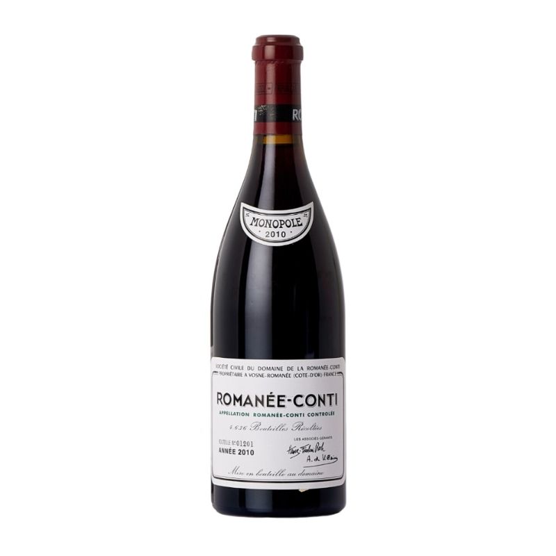 DRC 回收成功案例｜Romanée-Conti (羅曼尼・康帝) 2010｜酒標保存良好｜瓶身乾爽｜液面正常｜已完成驗真交收（匿名案例）