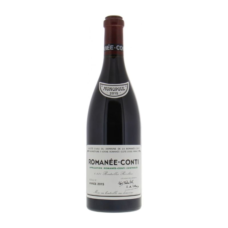 DRC 回收成功案例｜Romanée-Conti (羅曼尼・康帝) 2015｜原封套裝｜配件齊全｜外觀接近全新｜已完成驗真交收（匿名案例）