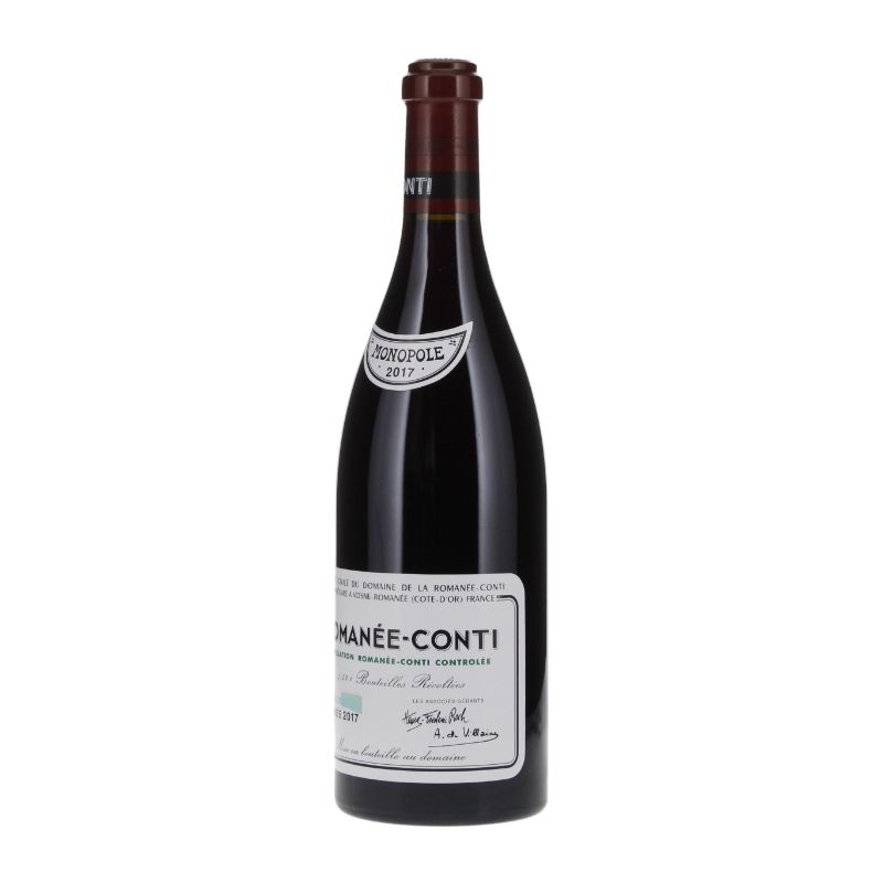DRC 回收成功案例｜Romanée-Conti (羅曼尼・康帝) 2017｜瓶帽無明顯氧化｜封口完整｜保存穩定｜已完成驗真交收（匿名案例）