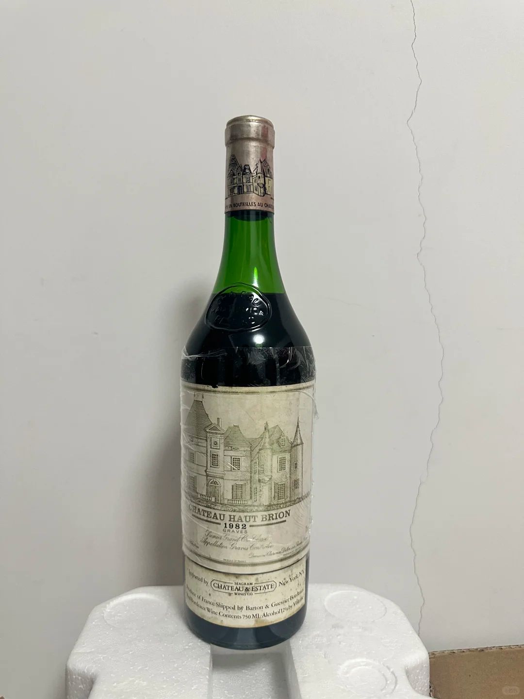 侯伯王 Haut-Brion 回收成功案例｜Château Haut-Brion (正牌) 1982｜封條完整｜酒標乾淨｜液面良好｜已完成驗真交收（匿名案例）
