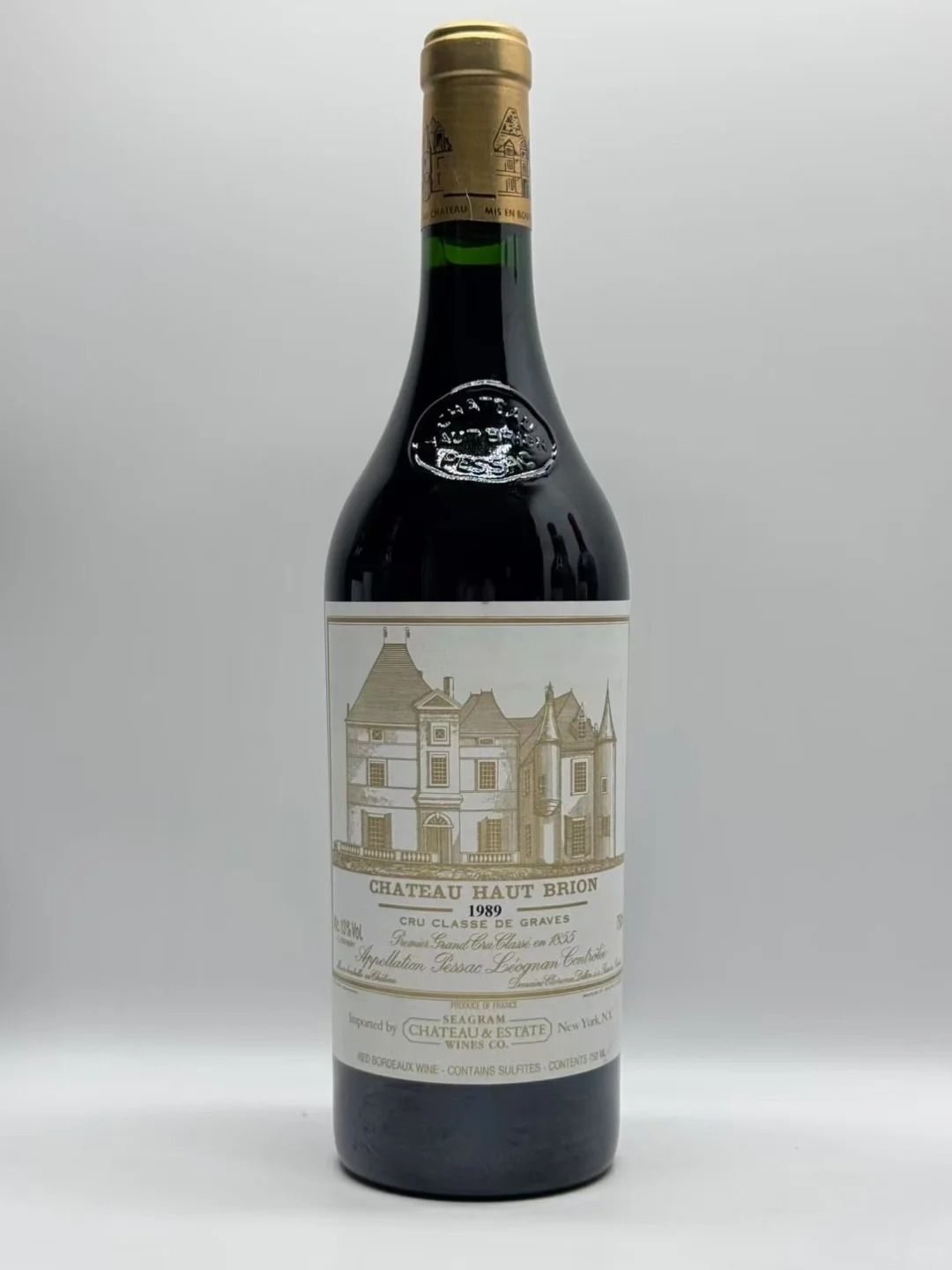侯伯王 Haut-Brion 回收成功案例｜Château Haut-Brion (正牌) 1989｜瓶帽無明顯氧化｜封口完整｜保存穩定｜已完成驗真交收（匿名案例）