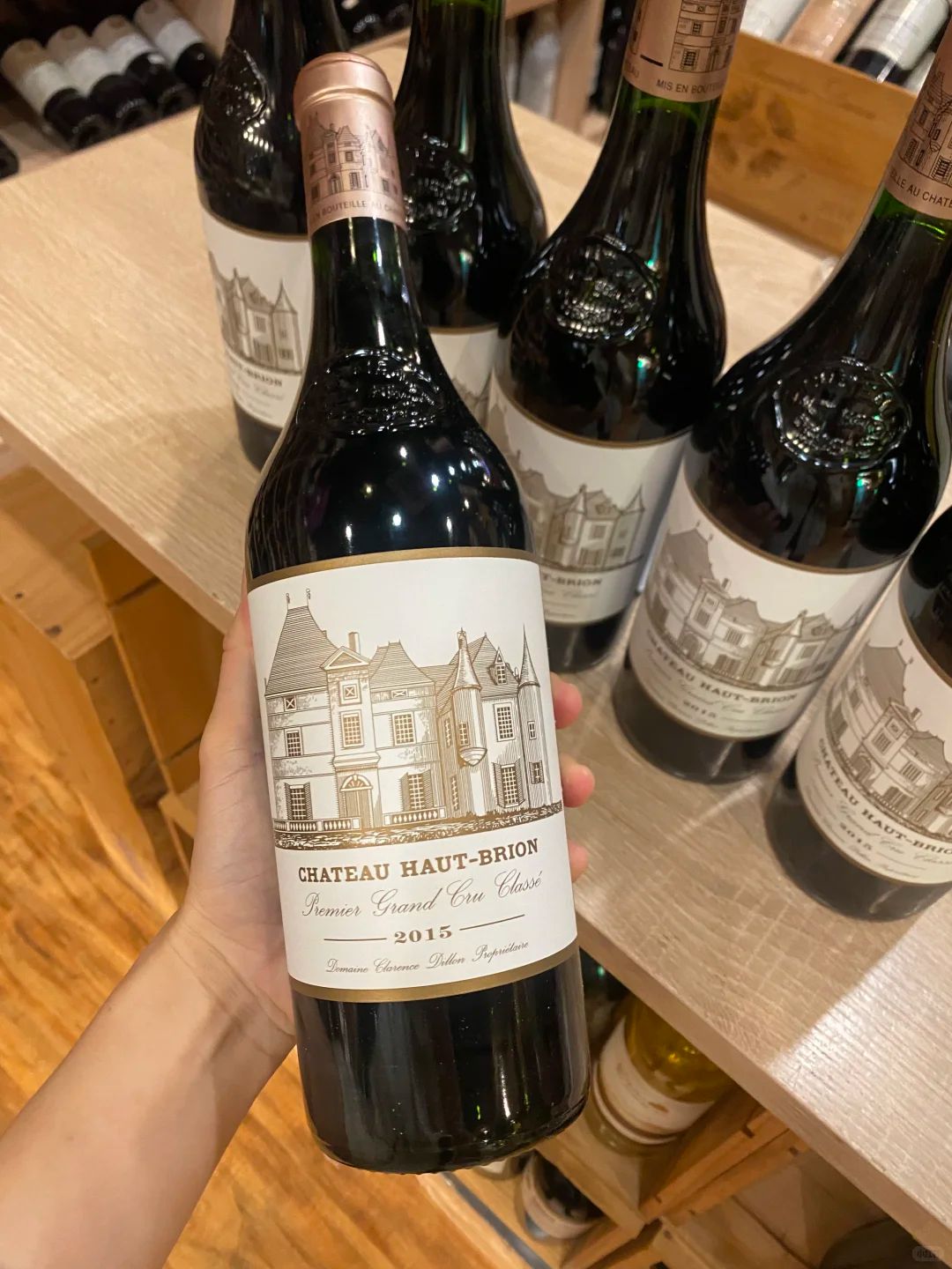 侯伯王 Haut-Brion 回收成功案例｜Château Haut-Brion (正牌) 2015｜瓶帽無明顯氧化｜封口完整｜保存穩定｜已完成驗真交收（匿名案例）