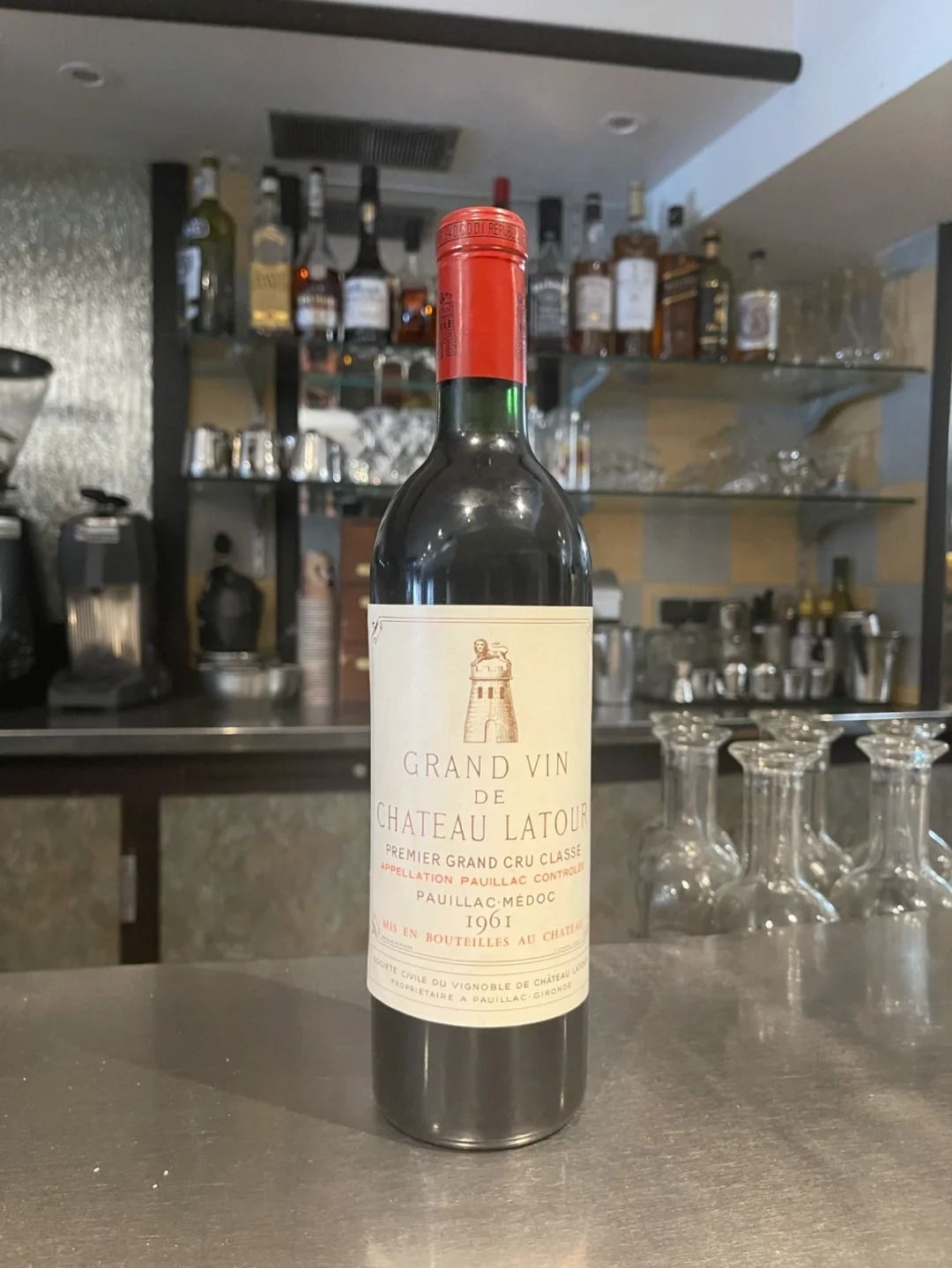 拉圖 Latour 回收成功案例｜Château Latour (正牌/大拉圖) 1961｜封條完整｜酒標乾淨｜液面良好｜已完成驗真交收（匿名案例）