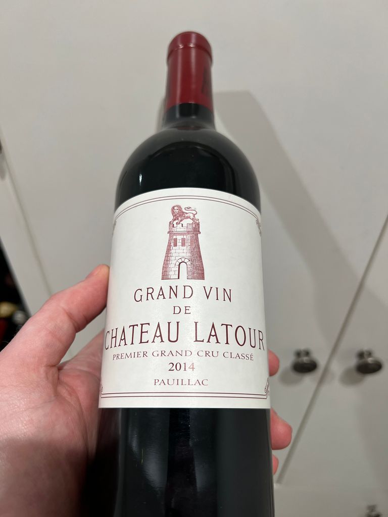 拉圖 Latour 回收成功案例｜Château Latour (正牌/大拉圖) 2014｜封條清晰｜瓶帽完整｜保存狀態理想｜已完成驗真交收（匿名案例）