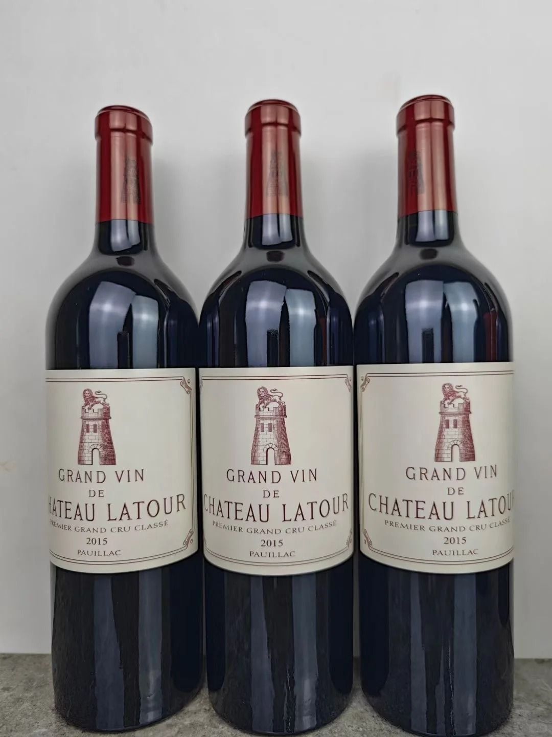 拉圖 Latour 回收成功案例｜Château Latour (正牌/大拉圖) 2015｜原封套裝｜配件齊全｜外觀接近全新｜已完成驗真交收（匿名案例）