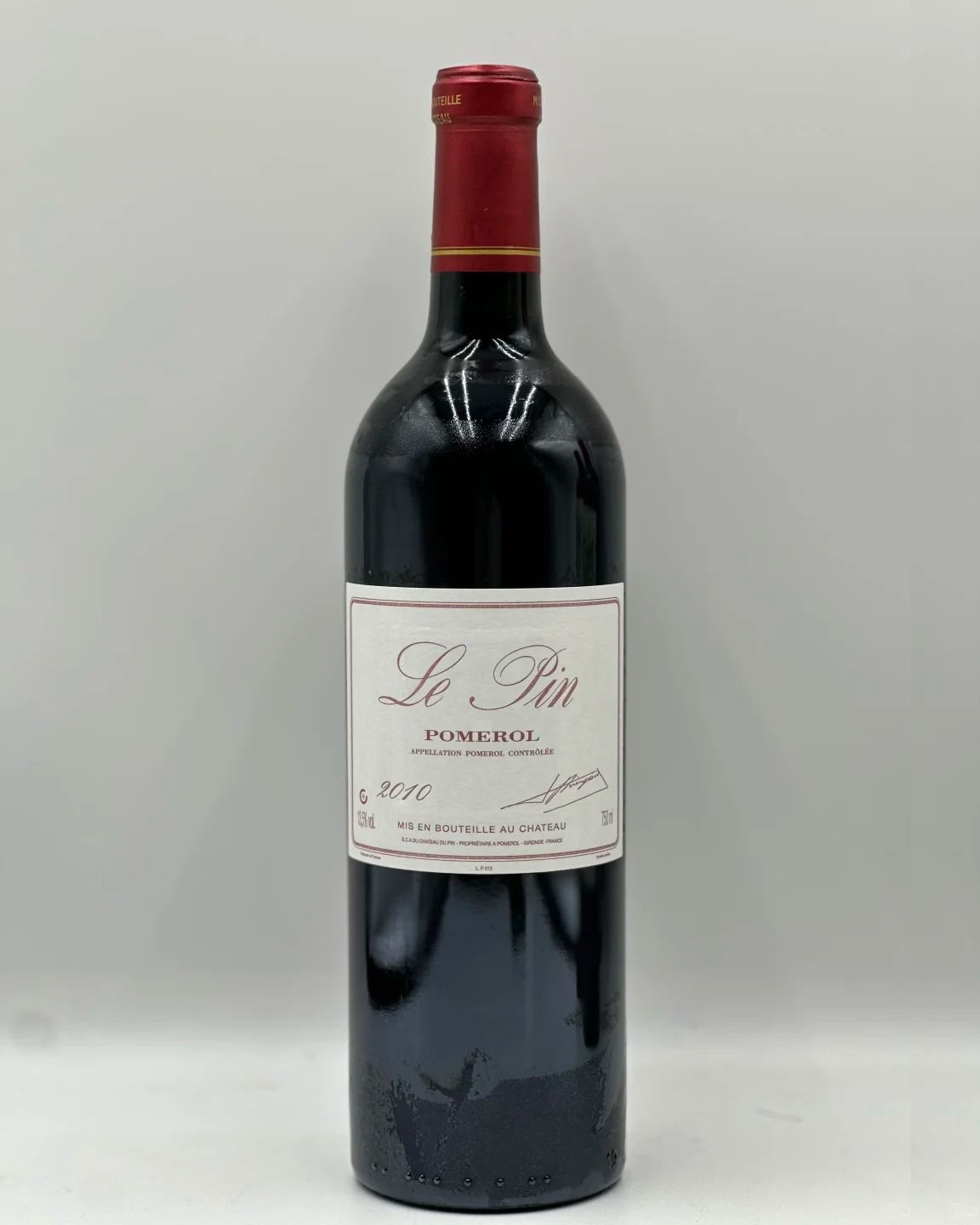 裡鵬 Le Pin 回收成功案例｜Château Le Pin (裡鵬) 2010｜封條完整｜酒標乾淨｜液面良好｜已完成驗真交收（匿名案例）